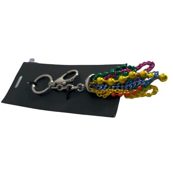 Lola & Grace Swarovski Marci Gras Bag Charm - Picture 2 of 15
